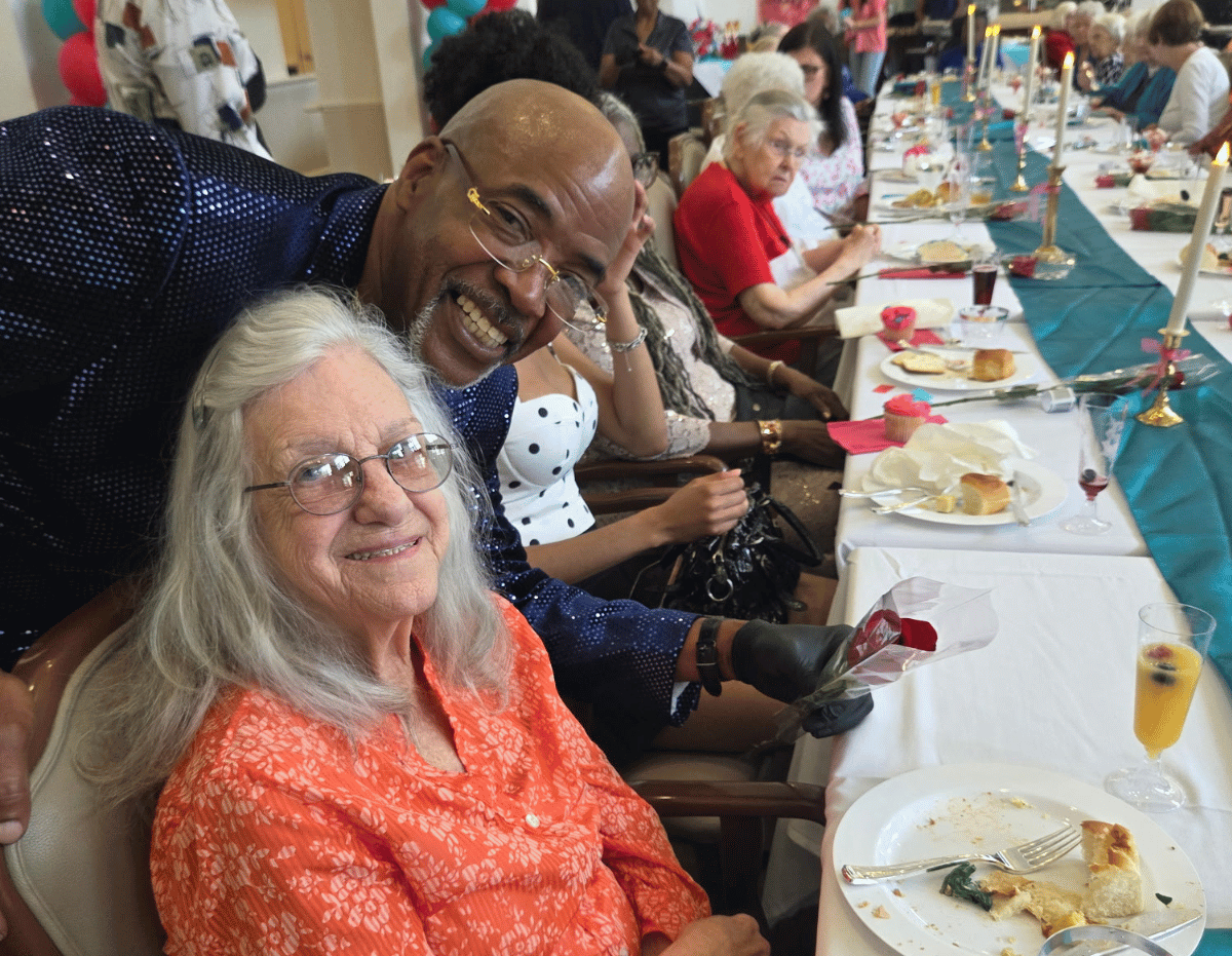 Tony-Hines-Hope-Foundation-5-1.webp girlfriends talking with each other and laughing